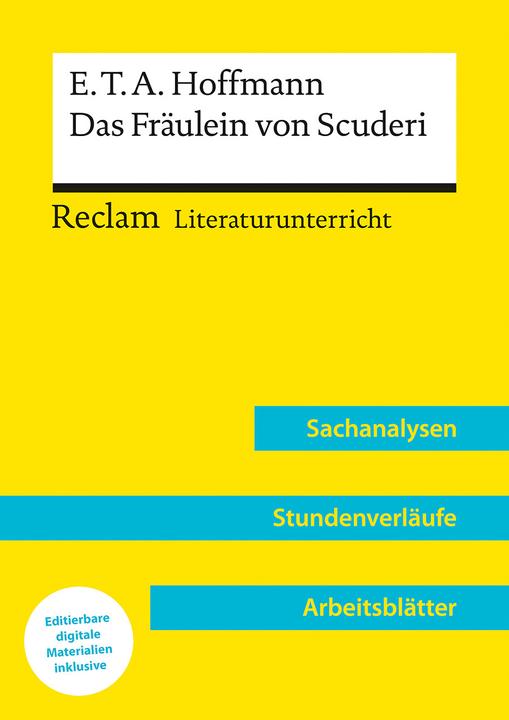 Produktbild E.T.A. Hoffmann: Das Fräulein von Scuderi (Lehrerband) (Deutsch, Yomb May, 2023)