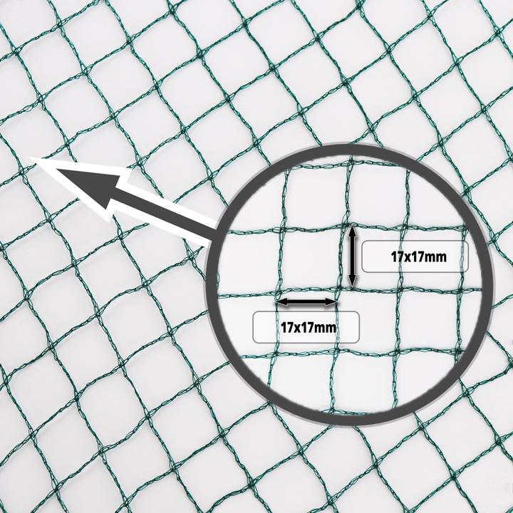 Produktbild Aquagart Teichnetz 13m x 8m Reiherschutz Silonetz Laubschutznetz Vogelschutznetz Laubnetz