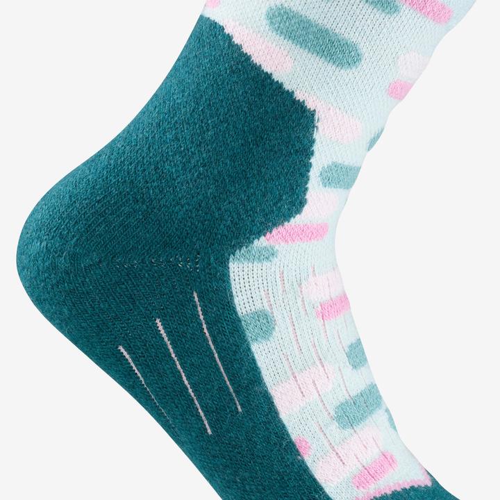 Produktbild Wedze Ski- und Snowboardsocken Kinder 100 - blaue Motive (35, 38)