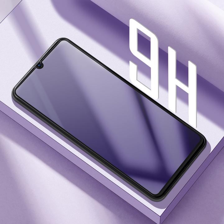 Actual product image Avizar BlueGuard glass display protection with blue light filter (1 Piece, Samsung Galaxy A30s)
