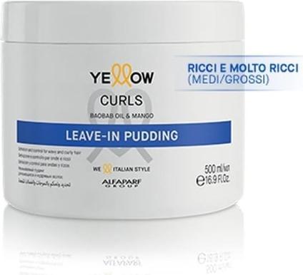 Alfaparf Groop Yellow Leave In Pudding Curls 500ml (Körperlotion, 500 ml)