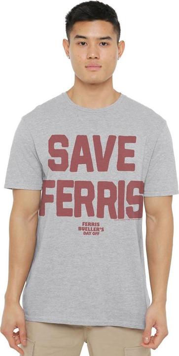 Immagine prodotto Ferris Bueller´s Day Off Ferris Bueller's Day Off Save Ferris Maglietta Uomo (XXL)