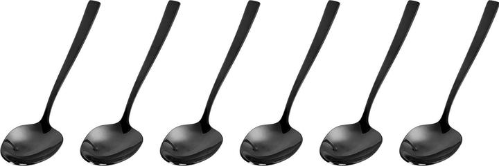 Immagine prodotto Sambonet Espresso Spoon Rock 6 pezzi, Nero (6 Pezzo/i, Misurini)