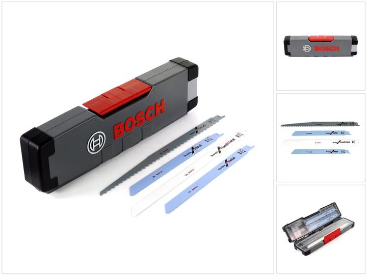 Actual product image Bosch Professional Zubehör 20-piece reciprocating saw blade set, ToughBox for wood and metal
