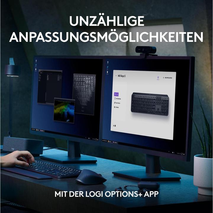 Produktbild Logitech MX Keys S (CH, Kabellos)