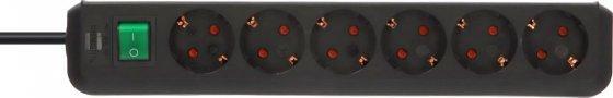 Image du produit Brennenstuhl Eco-Line (6 x, CEE 7/7, 3 m)