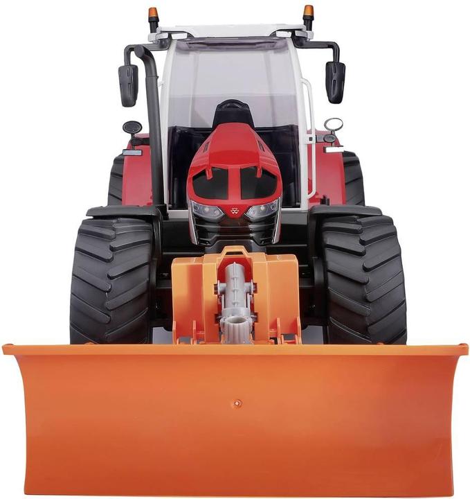 Actual product image Maisto RC Massey Ferguson Tractor with Snow Plough