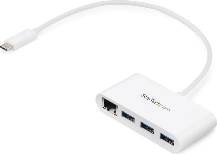 Actual product image StarTech 3PT USB 3.0 HUB + GBE - USB-C (USB-C, 3 Ports)