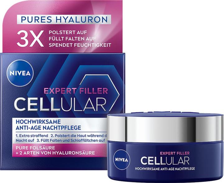 Produktbild NIVEA Cellular Expert Filler Nachtpflege (50 ml, Nachtcreme)
