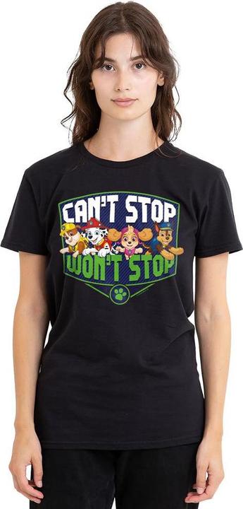 Immagine prodotto Paw Patrol Can't Stop Won't Stop Maglietta Adulto Unisex (S)
