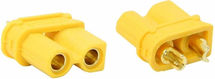 Actual product image Jamara High-current plug/socket XT30 gold-plated Grip 1 pair