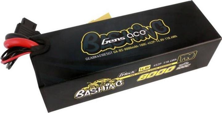 Productafbeelding Gens Ace Gens ace 8000mAh 14.8V 100C 4S2P Lipo accu (14.80 V, 8000 mAh)