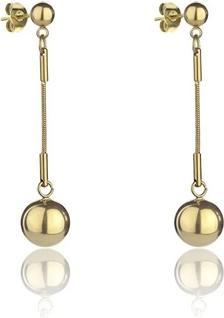 Marc Malone Gold-Plated Dangle Earrings Amanda Gold Earrings Mce24002g (Gold)