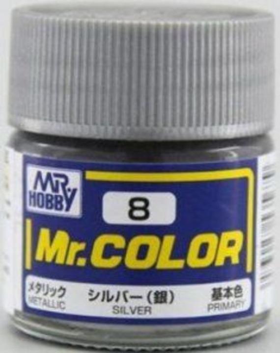 Produktbild Mr.Hobby Mr Hobby -Gunze Mr. Color (10 ml) Silver