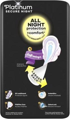 Produktbild Always Platinum Secure Night (20 x, Damenbinden)