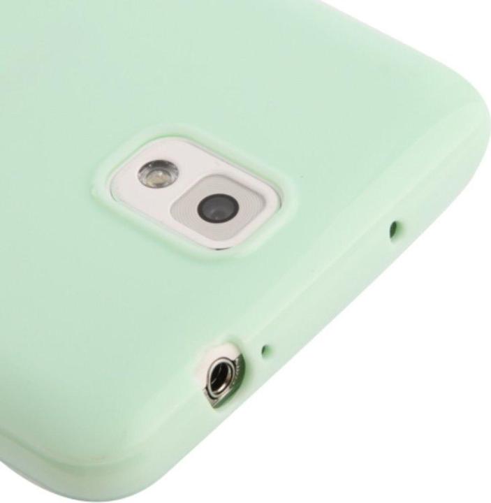 Produktbild König Design Schutzhülle TPU Case für Handy Samsung Galaxy Note 3 N9000 Hellgrün (Samsung Galaxy Note 3)
