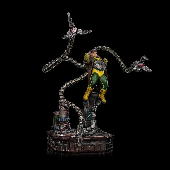 Actual product image Iron Studios Spider-Man BDS Art Scale Statue 1/10 Spider-Man Vs Villains Doctor Octopus 37 cm