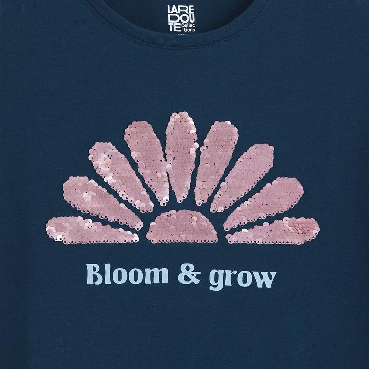 Produktbild La Redoute Collections Shirt mit Wende-Pailletten (128)