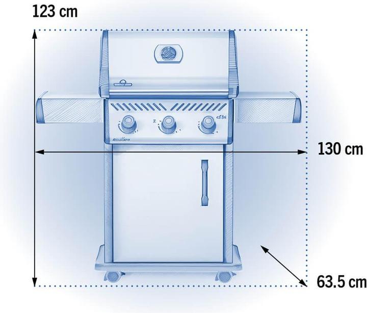 Produktbild Napoleon Rogue XT 425 SIB Edelstahl (17.25 kW)