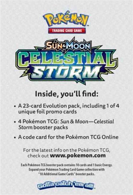 Actual product image Pokémon Celestial Storm (English, Build & Battle Box)