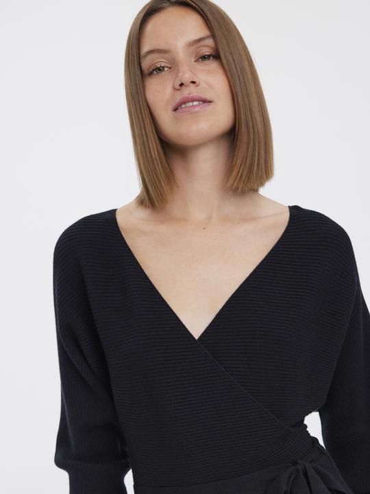 Actual product image Vero Moda Knitted Wrap Dress (S)