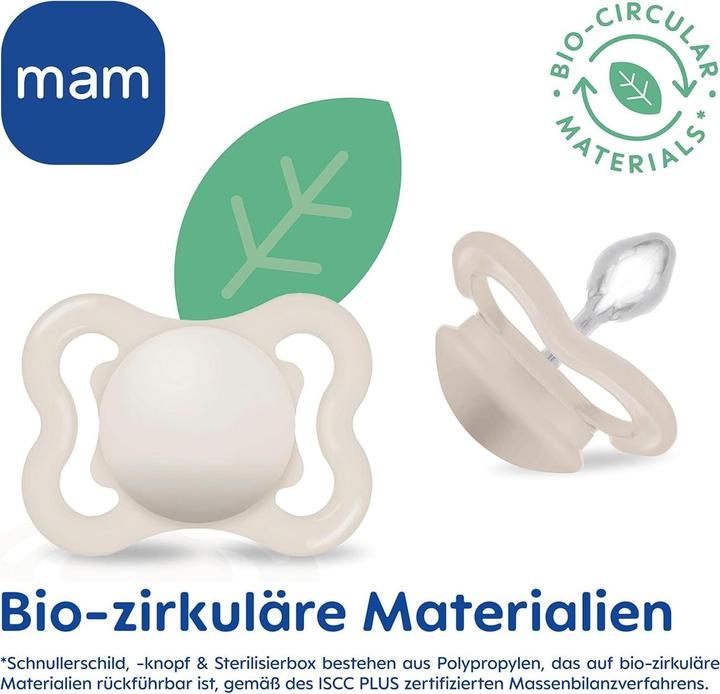 Actual product image MAM Supreme Night silicone soother, 2 pieces, 0-6 (2 x, up to 6 M.)