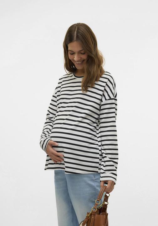 Immagine prodotto Mamalicious Normal geschnitten Rundhals Top Bluse (M)