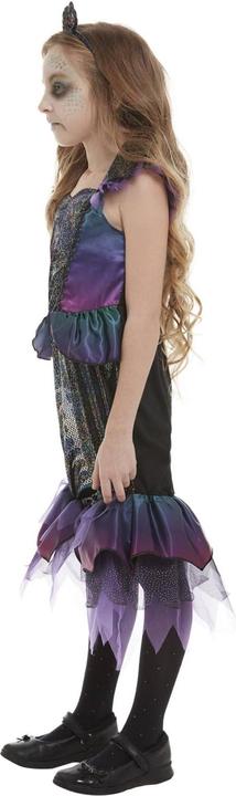 Actual product image Smiffys Girls Dark Mermaid Costume Set (128, 134, 130 B)