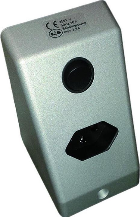 Actual product image L&S Surface mounted socket with on/off switch 230 V (1 pcs.)