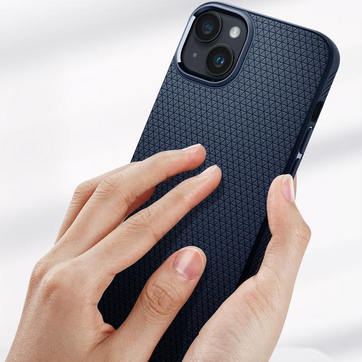 Produktbild Spigen Liquid Air for iPhone 14 navy blue (Apple iPhone 14)