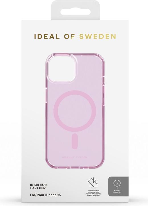Produktbild iDeal Of Sweden Magsafe Designer Hard-Cover Light Pink clear (Oppo A16e, Apple iPhone 13)