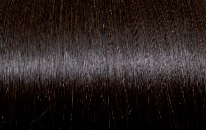 Actual product image Seiseta Invisible Clip-In Smooth 4 Brown 50/55 cm (Brown, 55 cm)