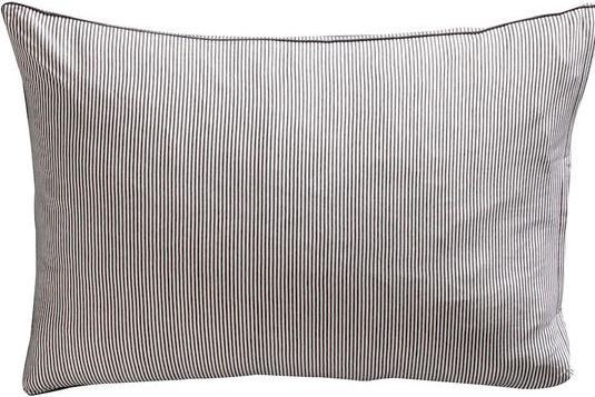 Immagine prodotto Living Home Strisce in jersey melange (Set di biancheria da letto, 160 x 210 cm, 50 x 70 cm)