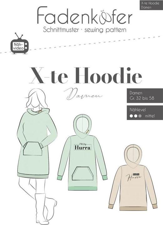 Image du produit Fadenkäfer Patron Hoodie