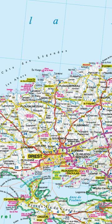 Immagine prodotto MoTourMaps Bretagna 1:300.000