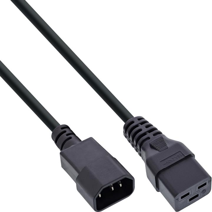 Produktbild InLine Netz Adapterkabel (2 m, C14)