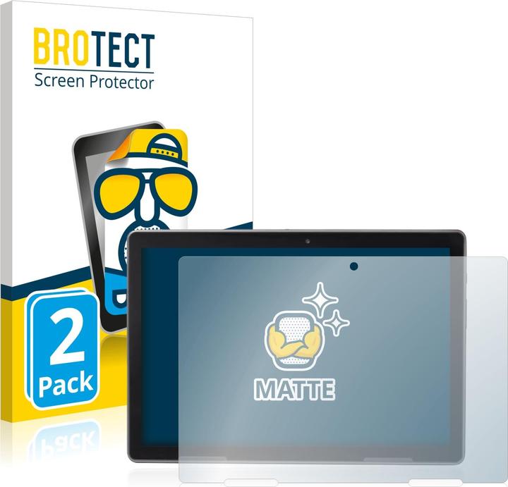 Actual product image BROTECT Anti-glare screen protector matt (2 Piece, Lifetab P10912)