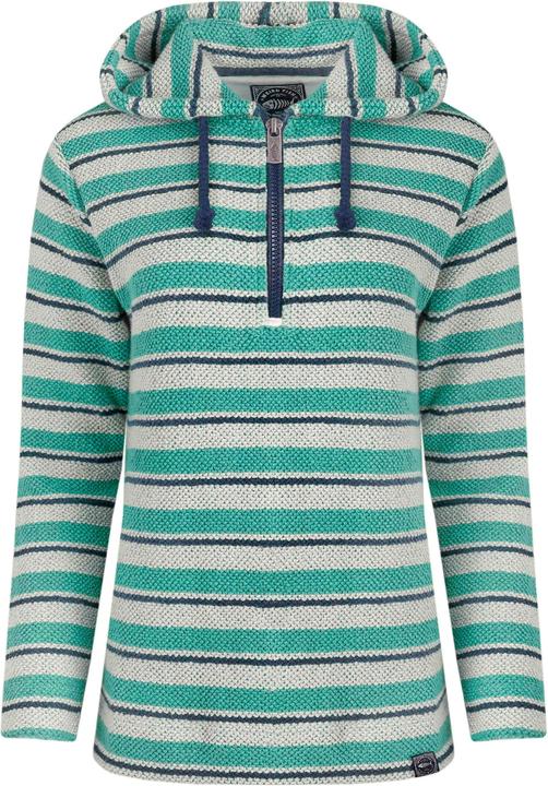Produktbild Weird Fish Ally Kapuzenpullover mit kurzem Reissverschluss (38 D)