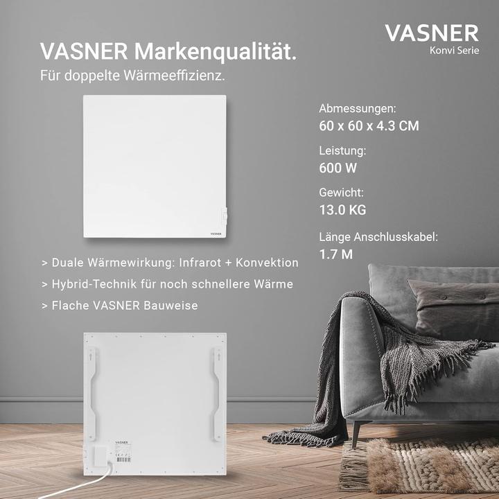 Produktbild Vasner Konvi Hybridheizung mit Thermostat