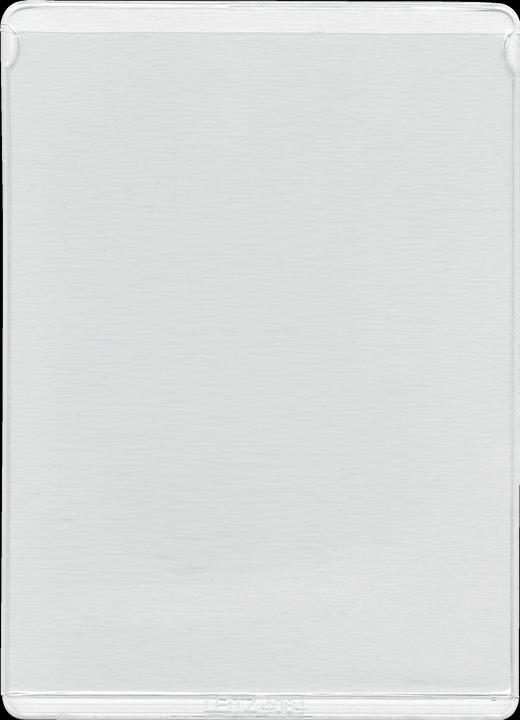 Leitz Ausweishülle für, 65 x 100 mm, PVC, genarbt, 0,20 mm oben offen, Weichfolie, für Personalausweis (25 x)