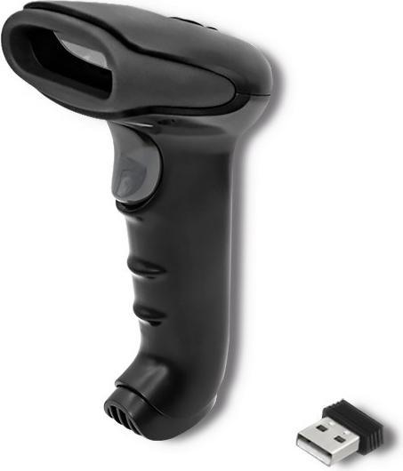 Actual product image Qoltec 50868 Barcode scanner 1D 2D Juodas (2D barcodes)