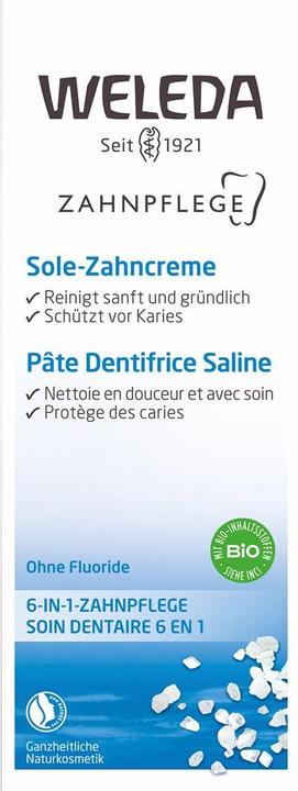 Immagine prodotto Weleda Dentifricio in salamoia (75 ml)