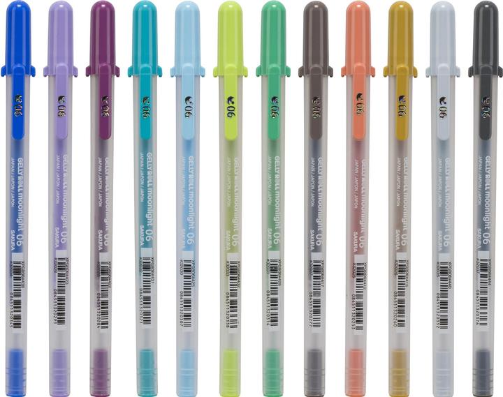 Actual product image Sakura Gelly Roll (Multicoloured, 12 x)