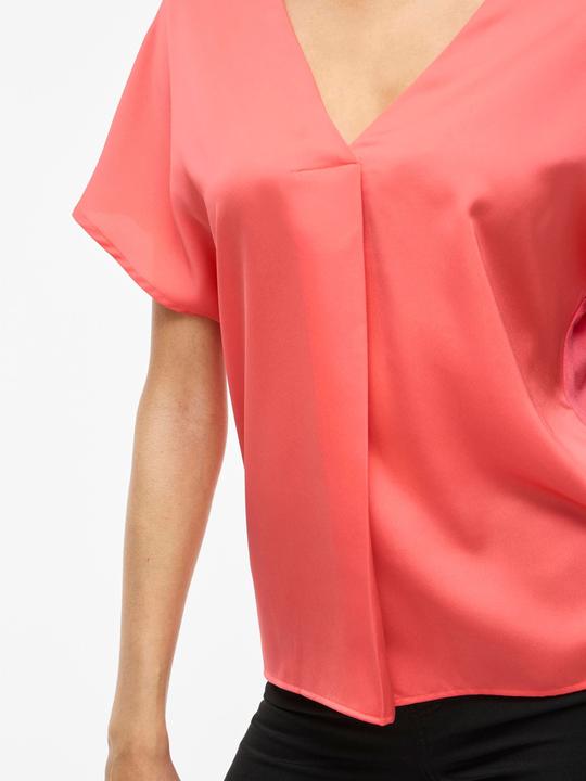 Actual product image Vila V-neck top with short sleeves (36)