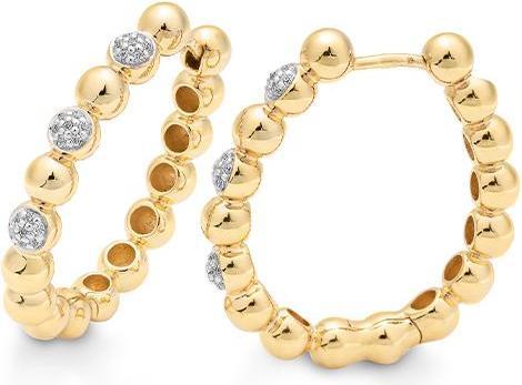 Image du produit Breuning BIJOUX DE L'OREILLE - BRILLE. 0,21 Ct. H/si (585, - Or)
