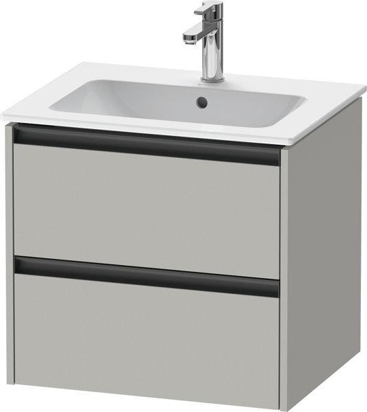 Concrete grey matt decor