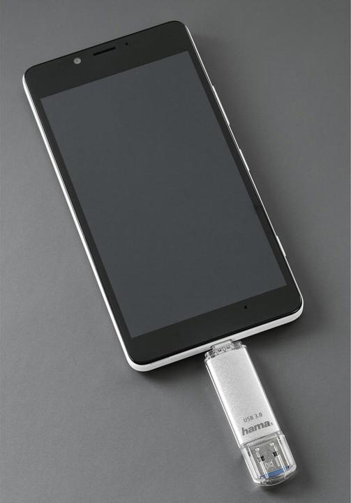 Produktbild Hama C-Laeta (128 GB, USB 3.0, USB-A, USB-C)
