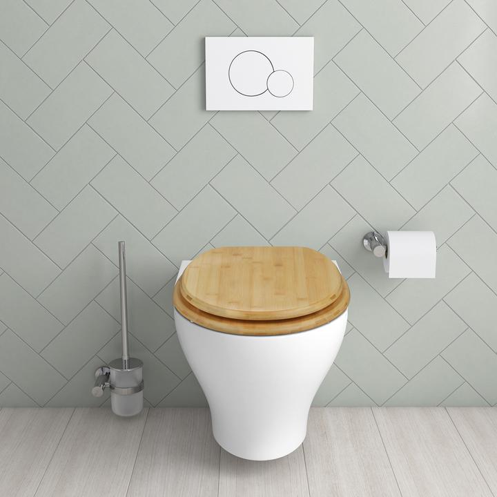 Actual product image Relaxdays Toilet lid
