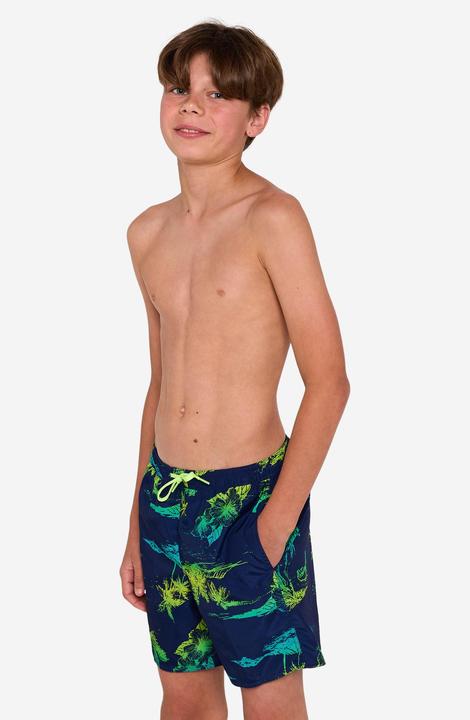 Produktbild Olaian Boardshorts Surfen Jungen mit Taschen 100 Stories dunkelblau (10, 11, 12)