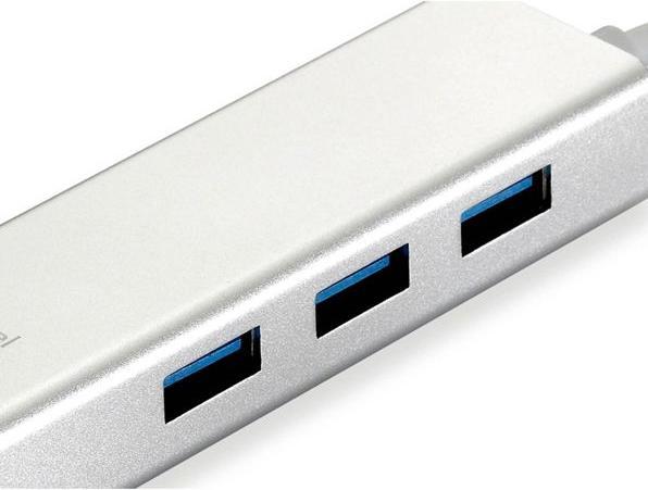 Immagine prodotto LevelOne Adattatore USB-C -> 10/100/1000, 3xUSB3.0 si (USB-C, RJ45 (1x))
